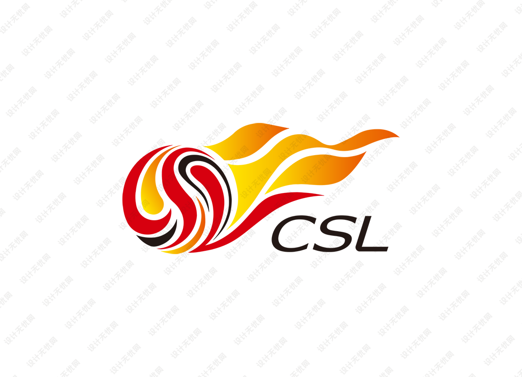 CSL中超联赛logo矢量素材