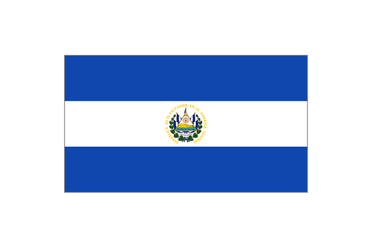 萨尔瓦多国旗矢量高清素材