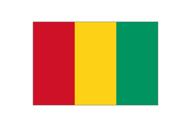 几内亚国旗矢量高清素材