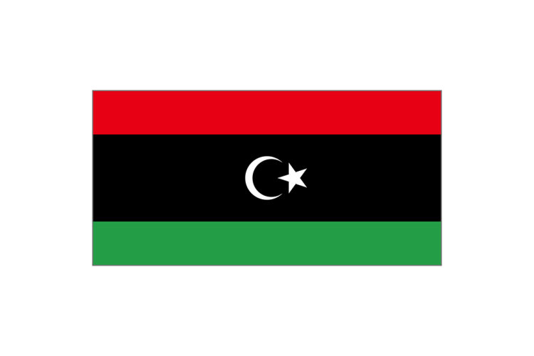 利比亚国旗矢量高清素材