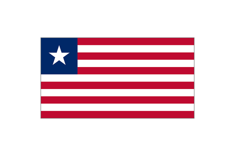 利比里亚国旗矢量高清素材