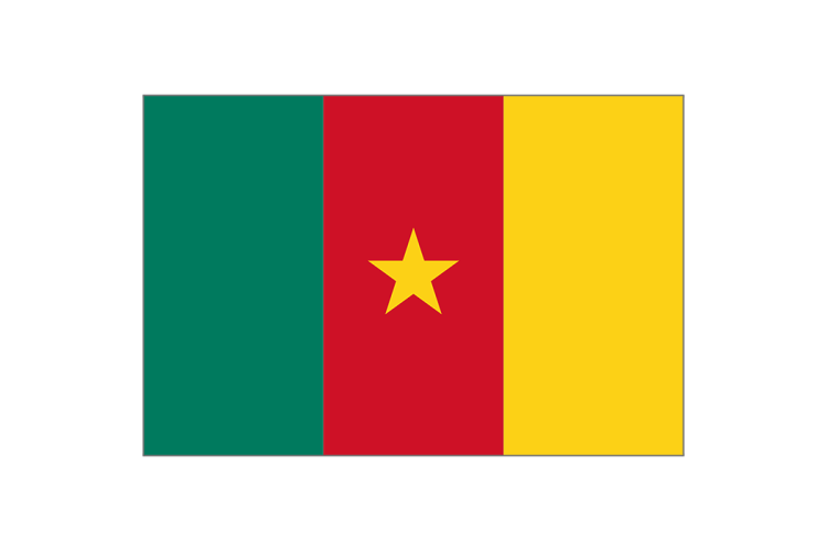 喀麦隆国旗矢量高清素材