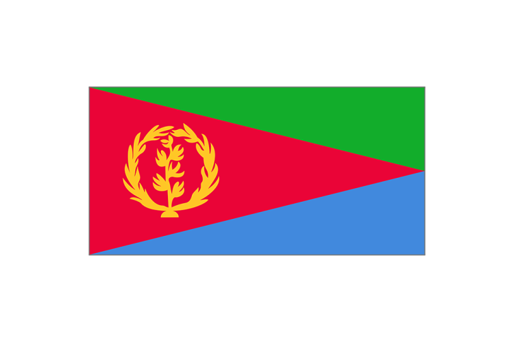 厄立特里亚国旗矢量高清素材