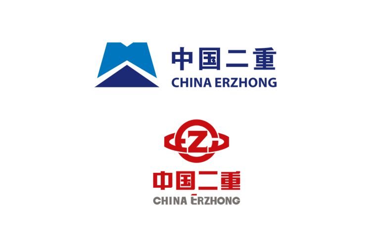 中国二重logo矢量标志素材