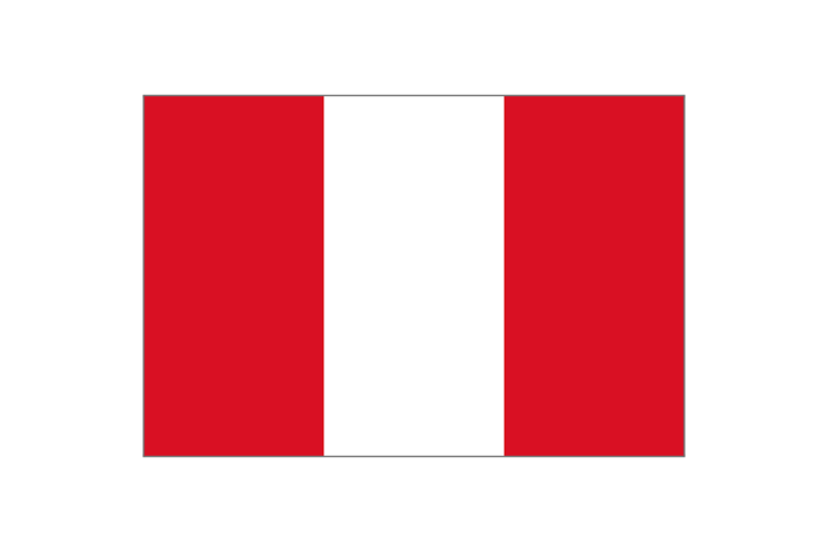 秘鲁国旗矢量高清素材