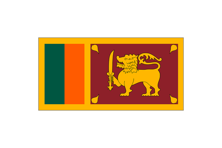 斯里兰卡国旗矢量高清素材