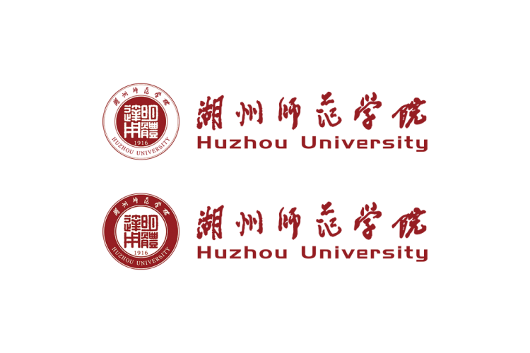 湖州师范学院校徽logo矢量标志素材