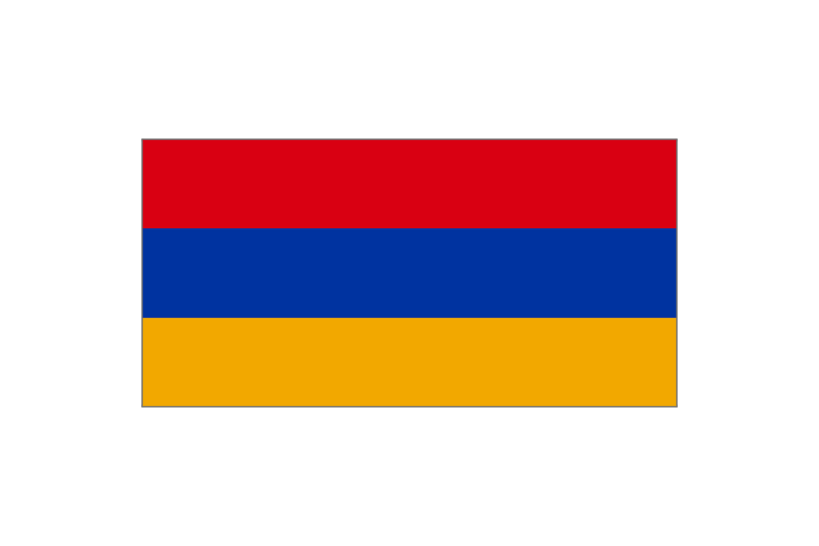 亚美尼亚国旗矢量高清素材