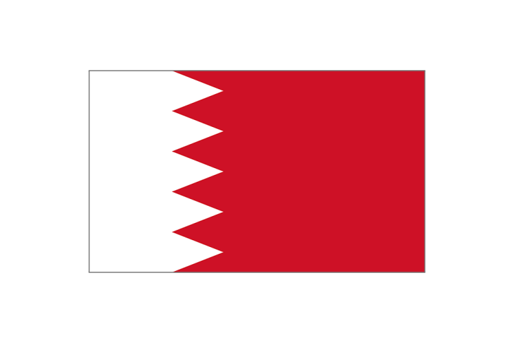 巴林国旗矢量高清素材