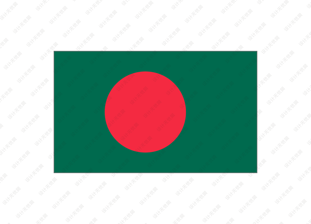 孟加拉国国旗矢量高清素材
