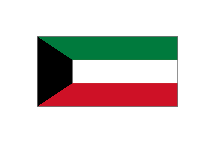 科威特国旗矢量高清素材