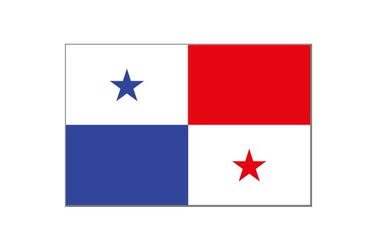 巴拿马国旗矢量高清素材