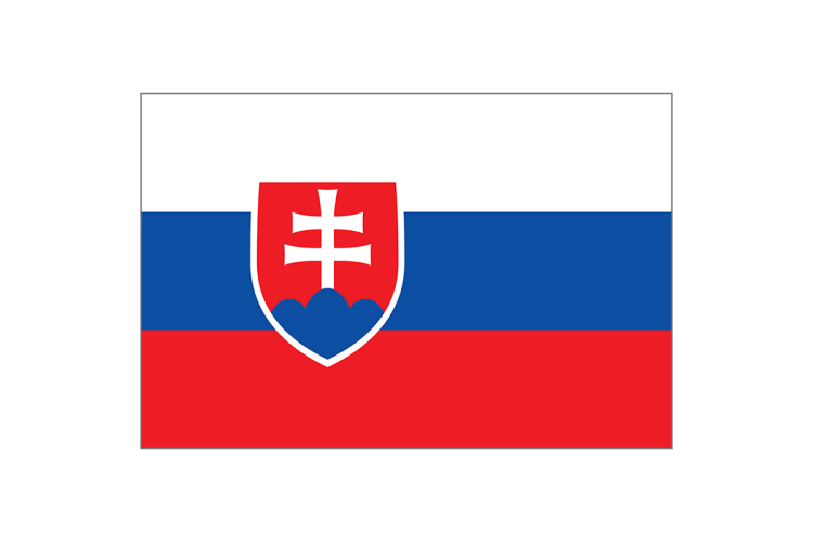 斯洛伐克国旗矢量高清素材