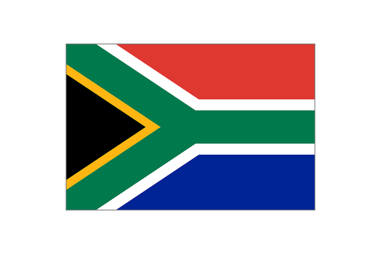 南非国旗矢量高清素材