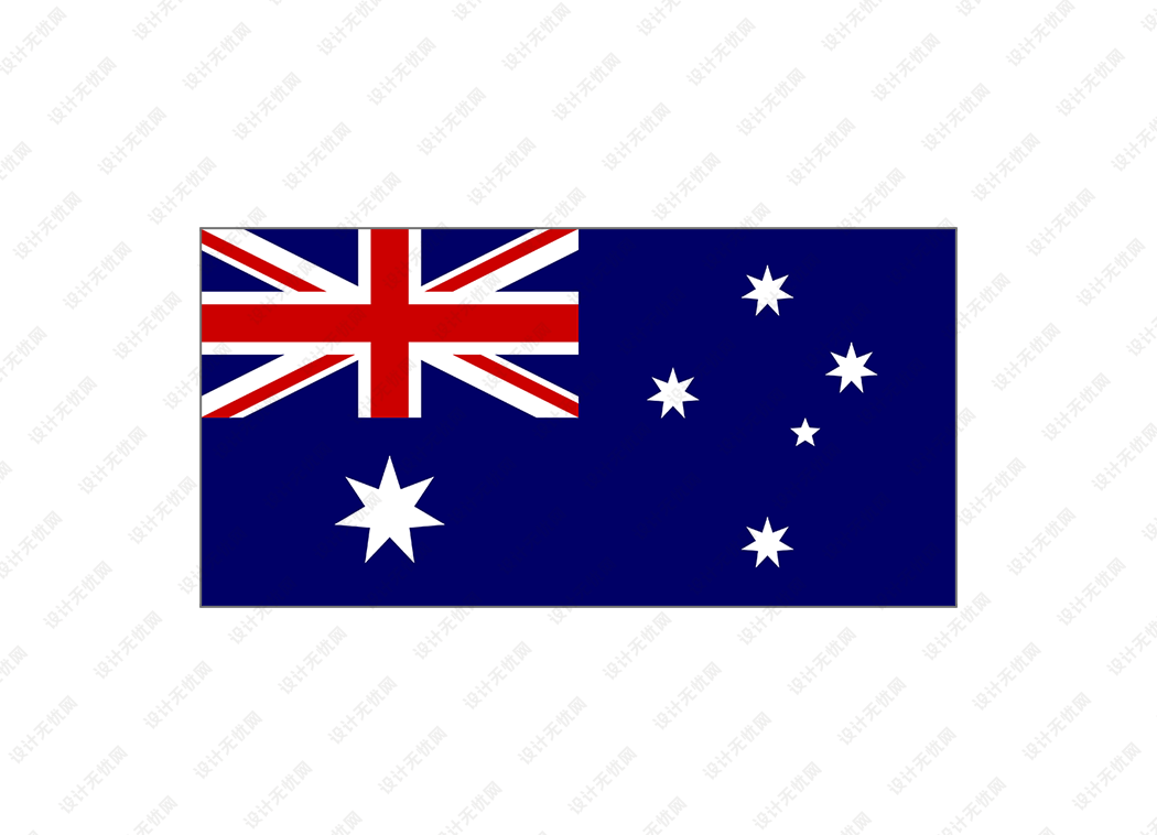 澳大利亚国旗矢量高清素材