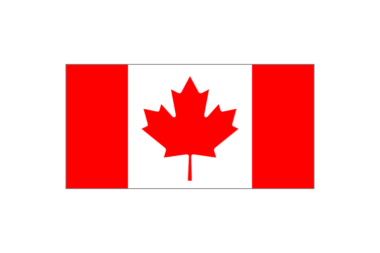 加拿大国旗矢量高清素材