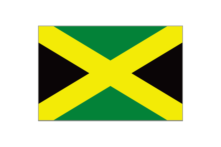 牙买加国旗矢量高清素材