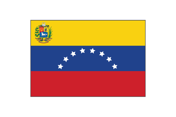 委内瑞拉国旗矢量高清素材