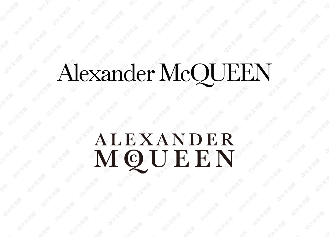 Alexander McQueen亚历山大麦昆logo矢量素材