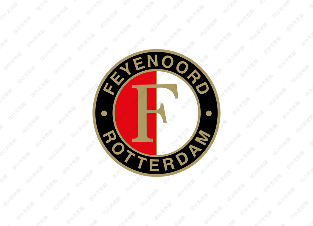 荷兰费耶诺德队徽logo矢量素材