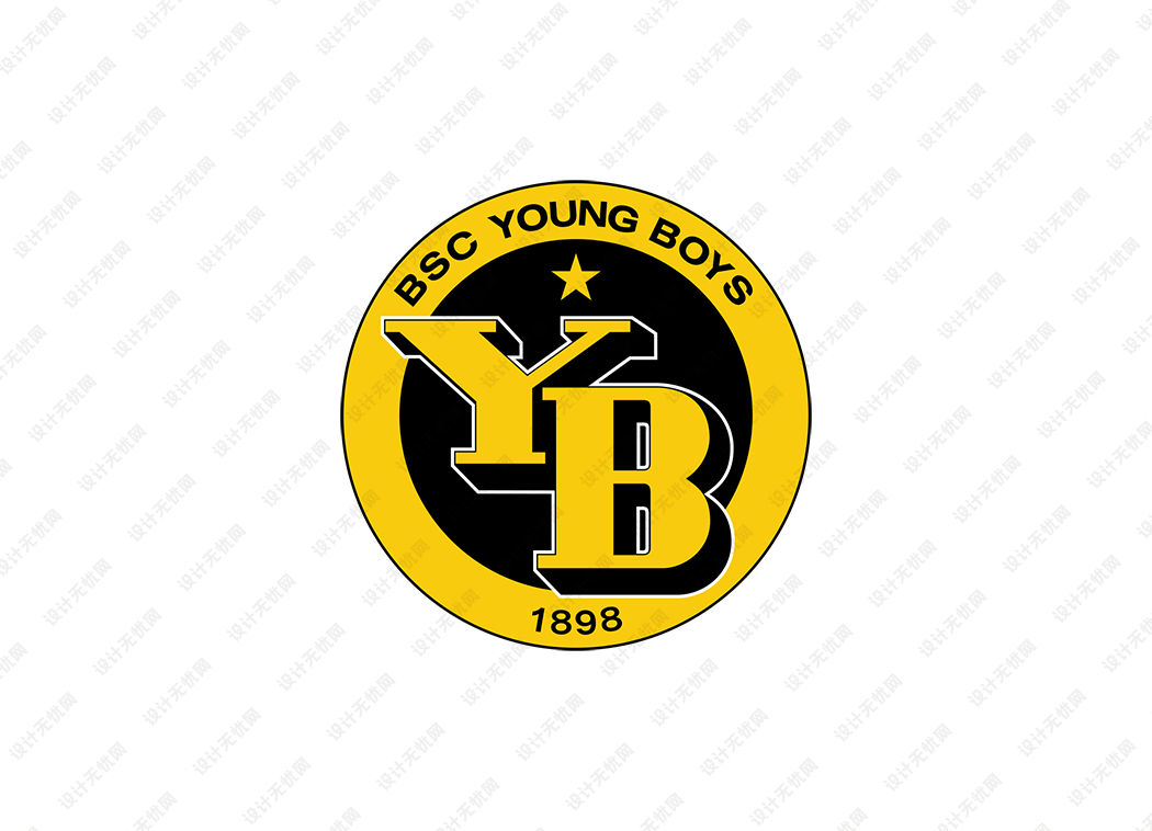 伯尔尼年轻人队徽logo矢量素材