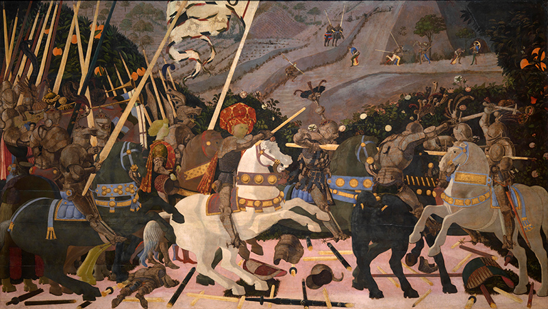 乌切洛：《圣罗马诺之战》高清大图下载