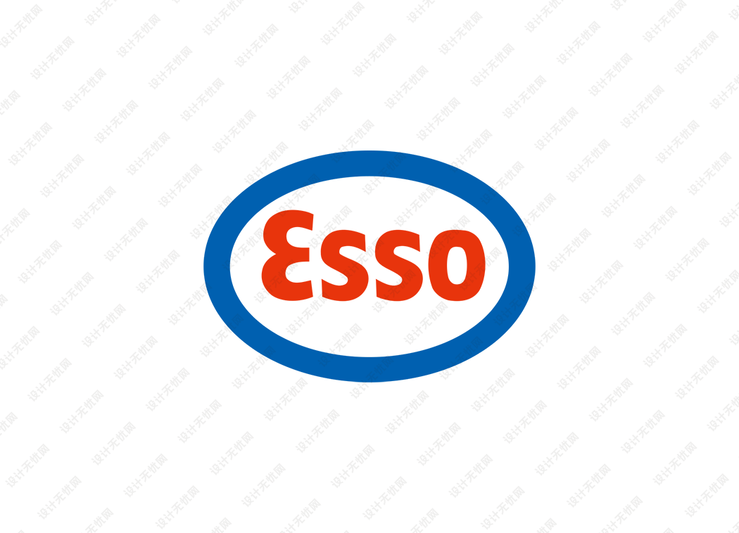 埃索(Esso)logo矢量标志素材