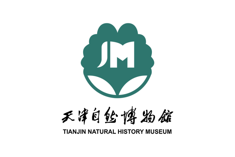天津自然博物馆logo矢量标志素材