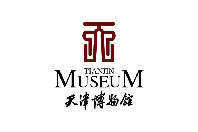 天津博物馆logo矢量标志素材