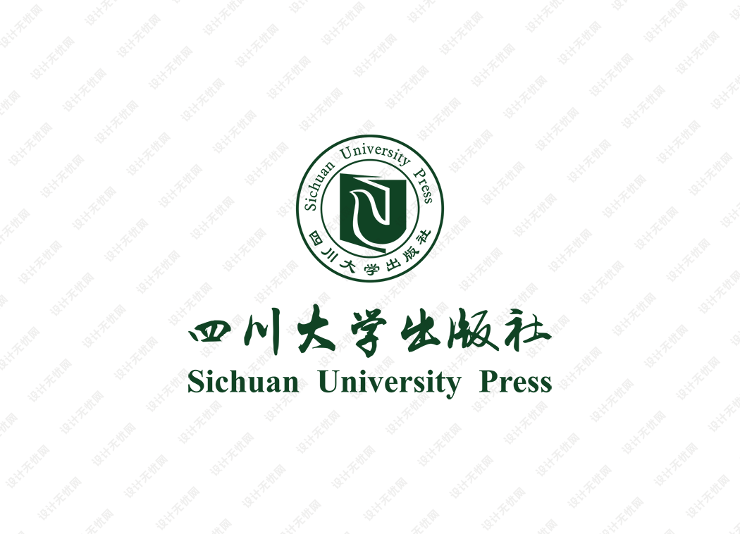 四川大学出版社logo矢量标志素材