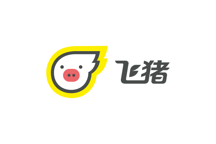 飞猪旅行logo矢量标志素材