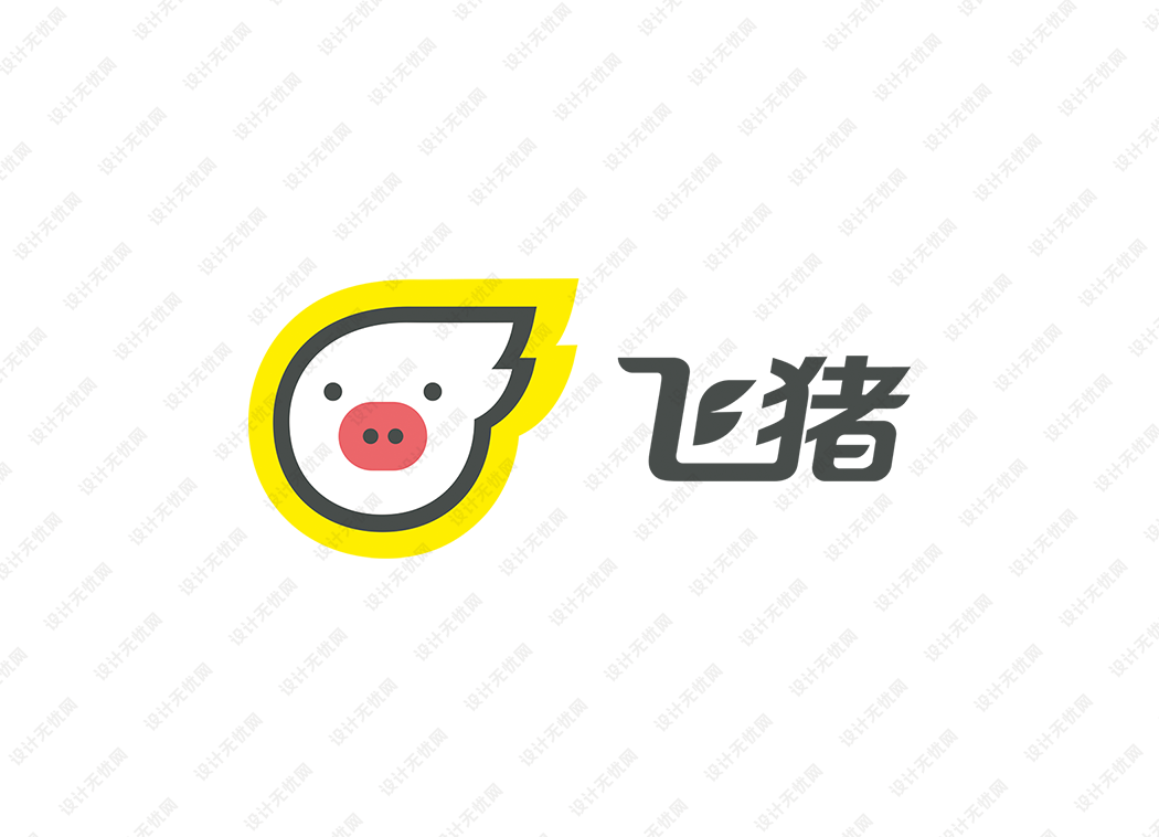 飞猪旅行logo矢量标志素材
