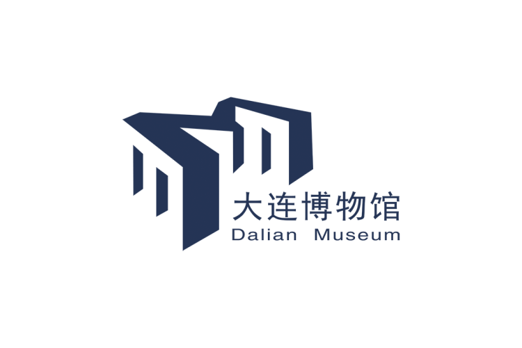 大连博物馆logo矢量标志素材