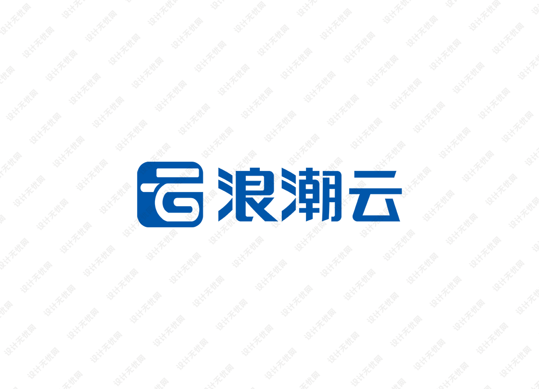 浪潮云logo矢量标志素材