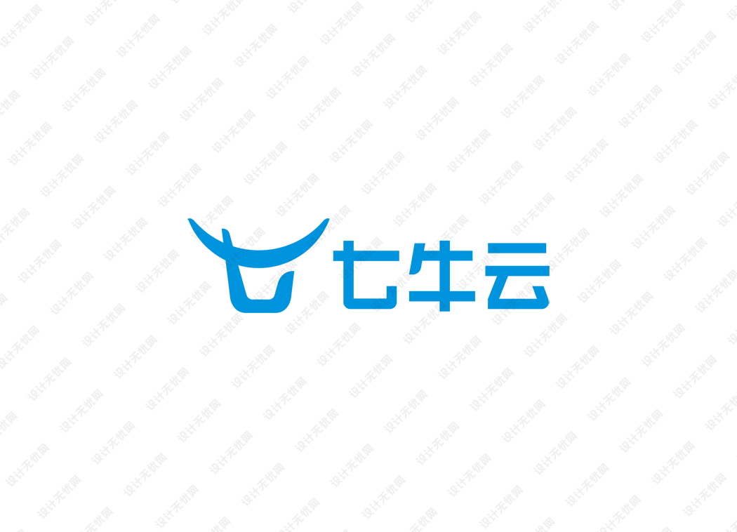 七牛云logo矢量标志素材