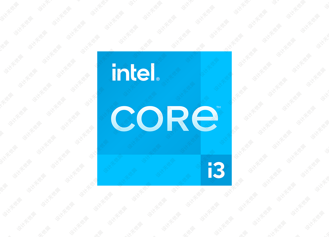 英特尔酷睿i3（intel Core i3）logo矢量标志素材