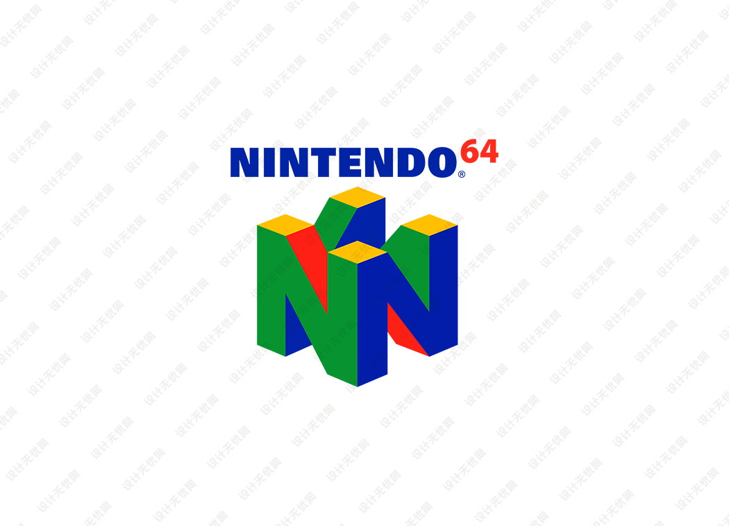 任天堂64（Nintendo 64）logo矢量标志素材
