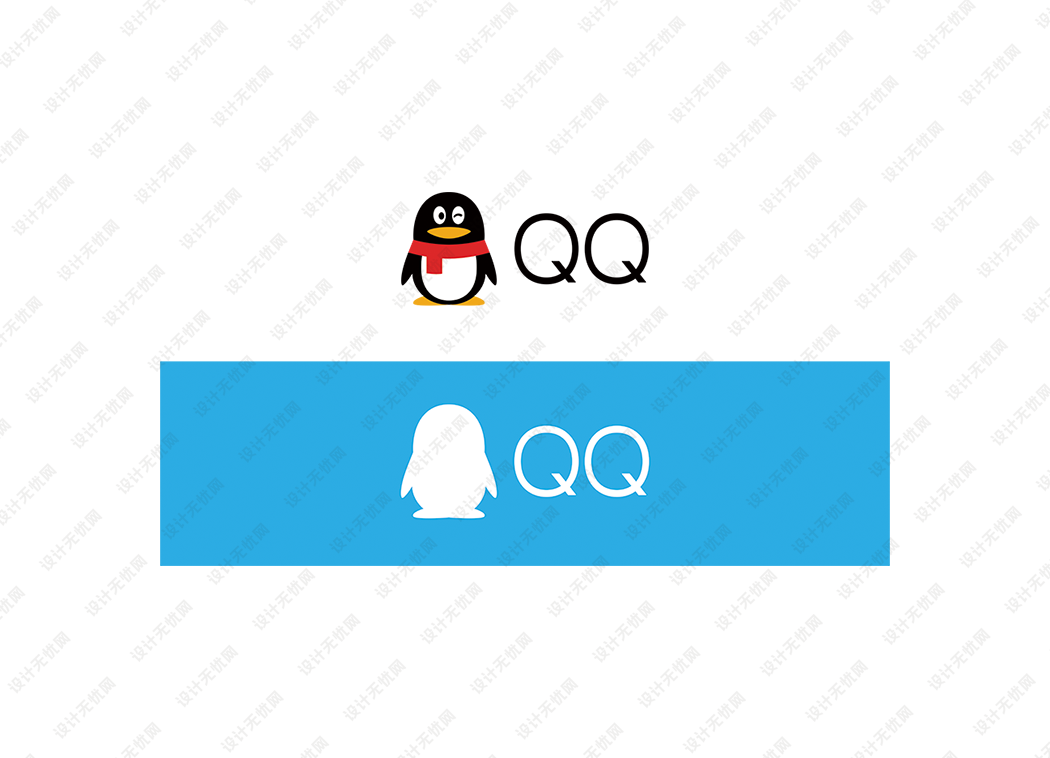 QQ logo矢量标志素材