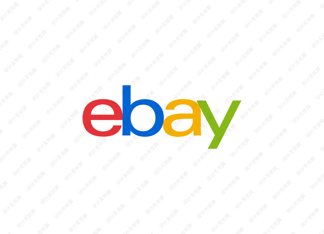 ebay购物网站logo矢量标志素材