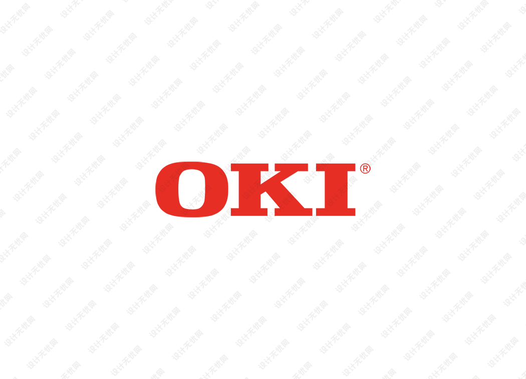 OKI打印机logo矢量标志素材