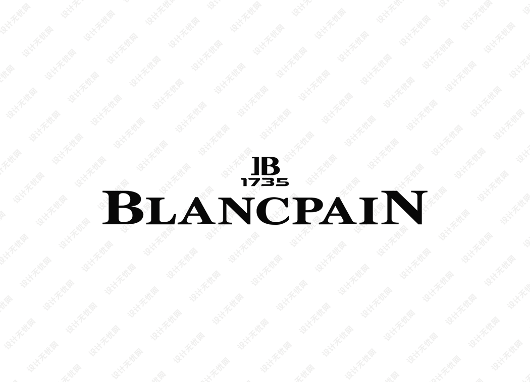 Blancpain宝珀手表logo矢量标志素材