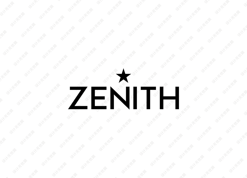 ZENITH真力时手表logo矢量标志素材