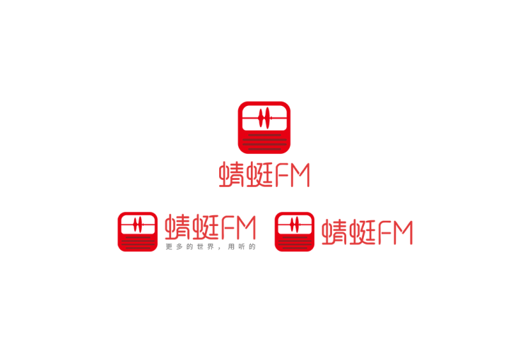 蜻蜓FM logo矢量标志素材