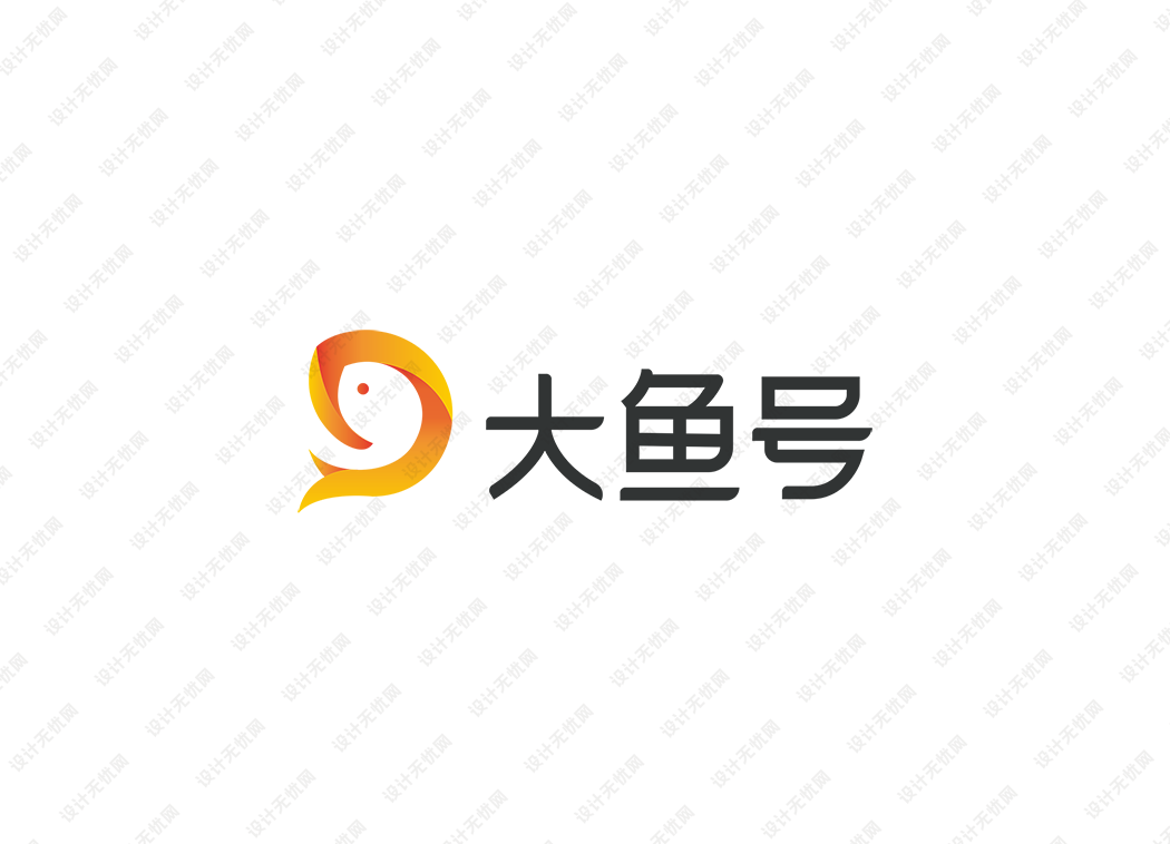 大鱼号logo矢量标志素材