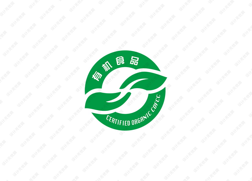 有机食品标志logo矢量素材