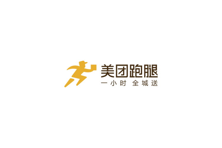 美团跑腿logo矢量标志素材下载
