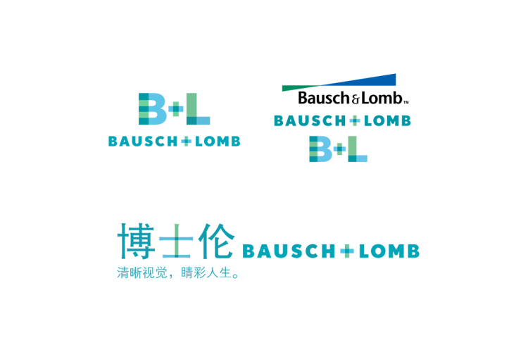 博士伦logo矢量标志素材