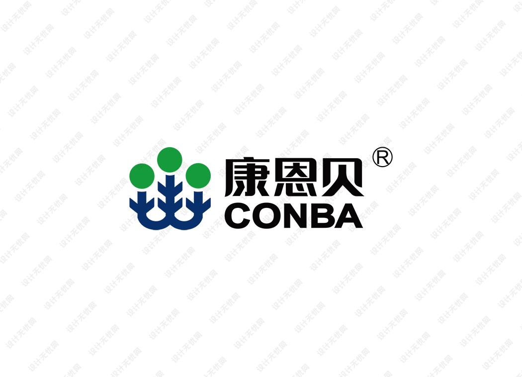 康恩贝logo矢量标志素材