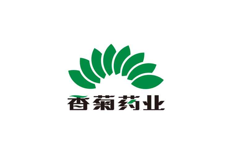 香菊药业logo矢量标志素材