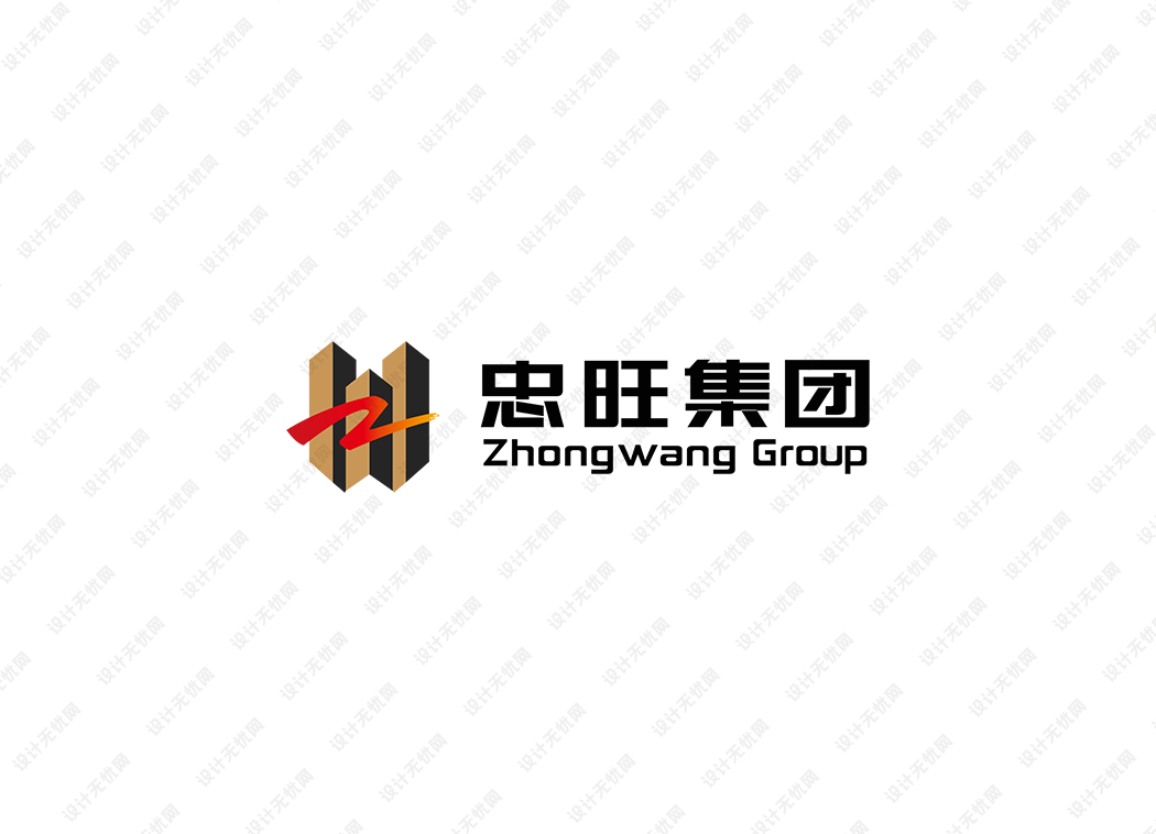 忠旺集团logo矢量标志素材